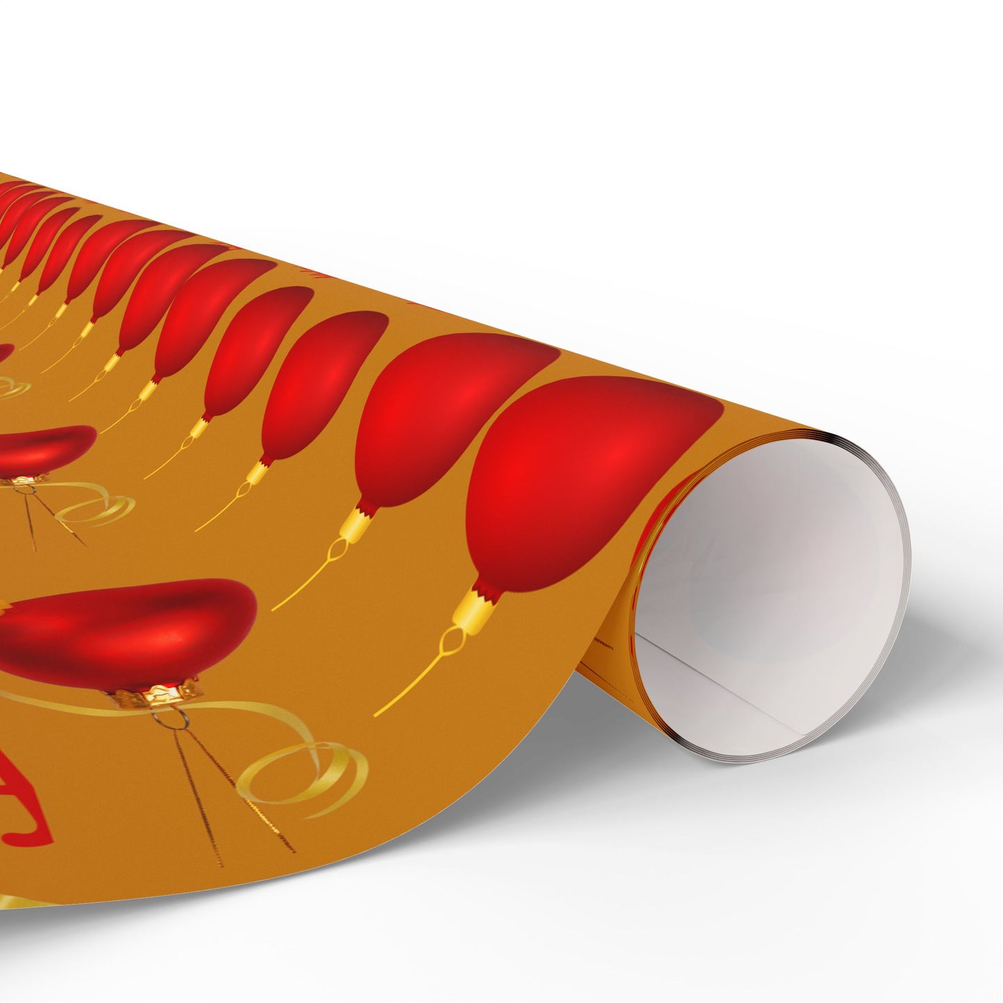 Holiday Balloon & Ornament Wrapping Paper